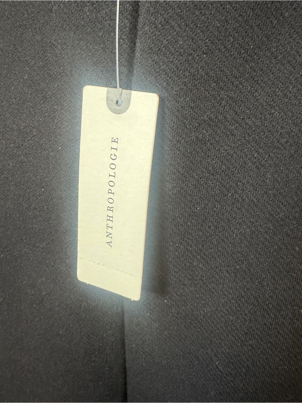 Anthropologie Black Backless Halter Gown - Picture 9 of 13
